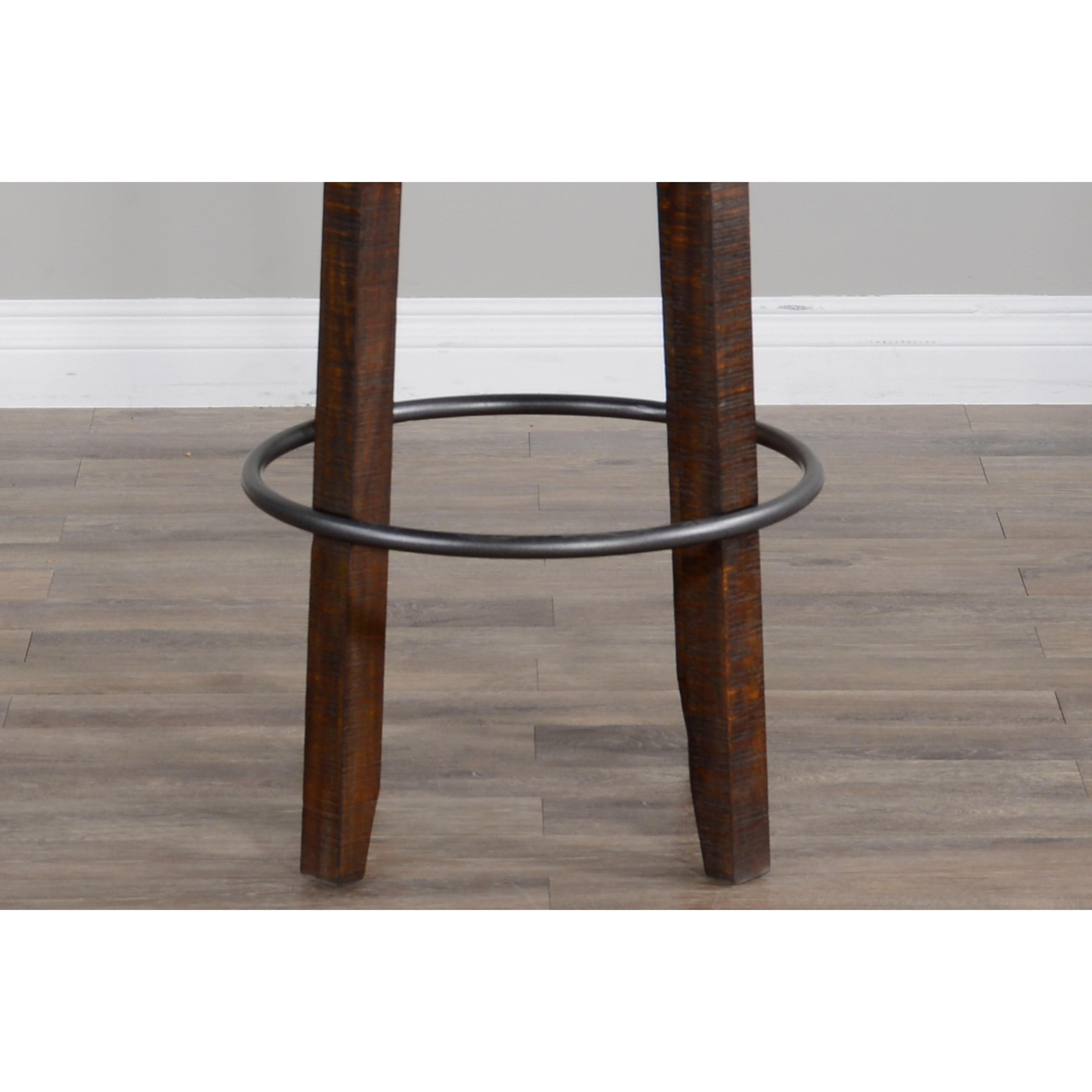 Sunny Designs Homestead 2 Rustic Swivel Bar Stool Conlin s Furniture